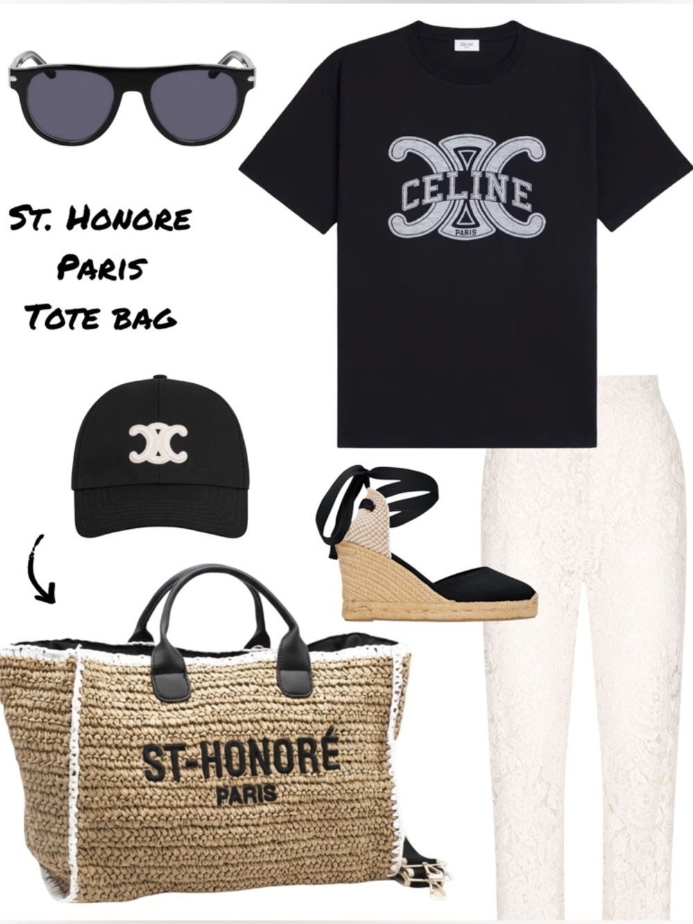 St. Honore Tote Bag From Paris